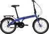 BBF Faltrad  Cove 10.05  3-Gang 20  Aluminium blau schwarz Klapprad kostenloser Versand, kein Dahon