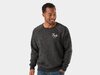 Trek Shirt Trek Script Crewneck L Charcoal