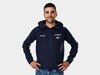 Santini Jacke Santini Trek-Segafredo Hoodie XS Dark Blue