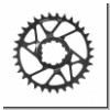 Kettenblatt SRAM T-Type Eagle S1000