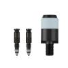 Schwalbe Click Valve SV-SCV Conversion Kit mit Pumpenkopf-Adapter